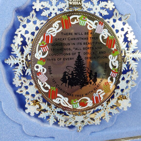 Official White House Historical Association 2009 Snowflake Christmas Ornament - Picture 16 of 16